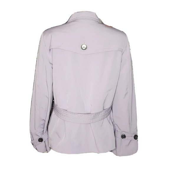 CROFT & BARROW Light Purple Long Sleeve Peacoat Jacket Womens Size M Medium - Picture 3 of 7